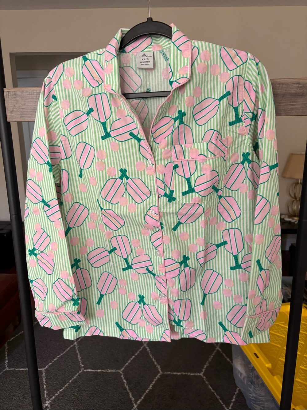 Women's 8 Oak Lane pickle ball PJs